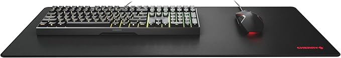 Cherry MP 2000 Premium Mousepad XXL. Waterproof for Home Office or Gaming. Large Anti-Slip Desk Mat. Easy Roll Up for Transport. 31x13 in