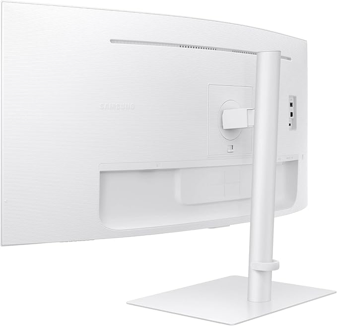 Samsung 34” ViewFinity (S65TC) Series Ultra-WQHD 1000R Curved Computer Monitor HDR10 100Hz AMD FreeSync Thunderbolt 4 Height Adjustable Stand Built-in Speakers Eye Care LS34C650TANXGO 2024