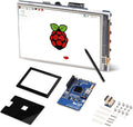 3.5 inch LCD Screen for Raspberry 60fps 3.5 inch LCD Display for Raspberry with Black Acrylic Case 320x480~1920x1080 Adjustable Resolution