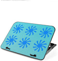 Laptop Cooling Pads Cooler Notebook Cooler Laptop Laptop Accessories Fan Stand (Color : Yellow) (Blue)