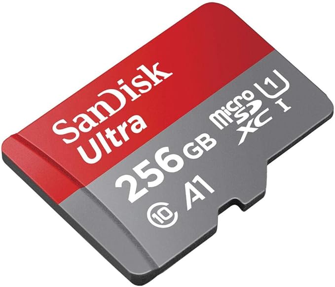 [Older Version] SanDisk 256GB Ultra microSDXC UHS-I Memory Card with Adapter - 120MB/s C10 U1 Full HD A1 Micro SD Card - SDSQUA4-256G-GN6MA