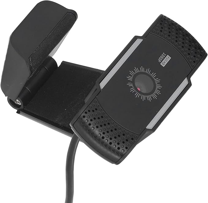 Computer Camera 1080P Full HD USB Webcam with Automatic Noise Reduction Rotatable Microphone for Office Skype Zoom FaceTime PC Laptops and Tablets