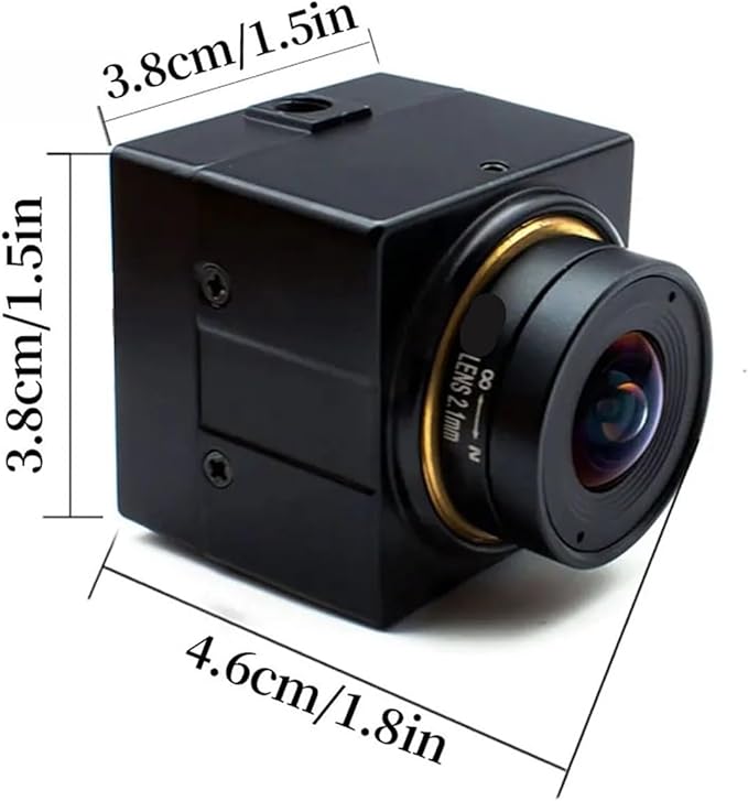 Mini Camera Security Protection POE H265 with 2mm Fixed CS Lens P2P IP BNC Port Industrial Came