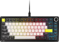 Corsair MAKR PRO 75 Hall Effect DIY Wired Magnetic Mechanical Gaming Keyboard – 75% Layout MGX Hyperdrive Switches Dual Actuation Rapid Trigger FlashTap SOCD 8000Hz US Layout – Black