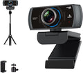 NexiGo 60FPS 1080P Webcam Kits N980P HD Web Camera with Microphone 120 Degrees Wide-Angle Software Control Lightweight Mini Tripod Extendable Stand for Zoom/Skype/Teams