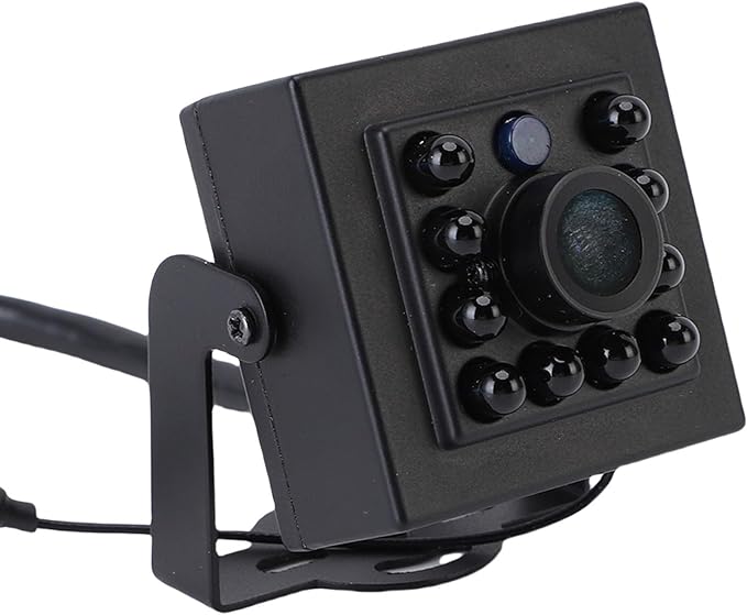 Zopsc Low Light Birdhouse Camera - High Resolution CMOS Outdoor Indoor Camera Module with Night Vision H.265 Compression &amp 128GB Support (5MP)