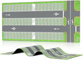 XXL 1/64 Scale Parking Lot Mouse Pad 90x40cm Non-Slip Rollable Desk Mat | Large Diorama Playmat for Hot Wheels Matchbox Mini GT Tarmac Inno64 and Diecast Car Collectors Kids and Gamers