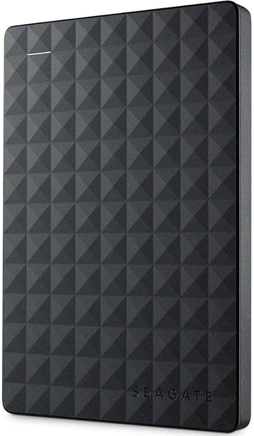 Seagate Expansion Portable 2TB External Hard Drive HDD – USB 3.0 for PC Laptop (STEA2000400)  black