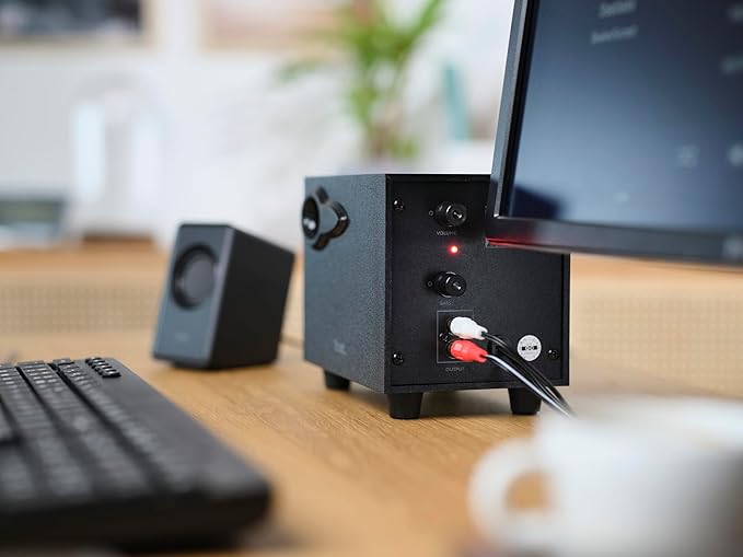 Trust WiFi 20442 Avora 2.1 PC Speakers with Subwoofer for Computer and Laptop USB Powered 18 W
