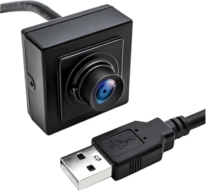 87 Degree 2mm No Distortion 2K USB HD PC Webcam Play 30FPS 170ms Delay Mini Metal Box Live Streaming UVC USB Camera