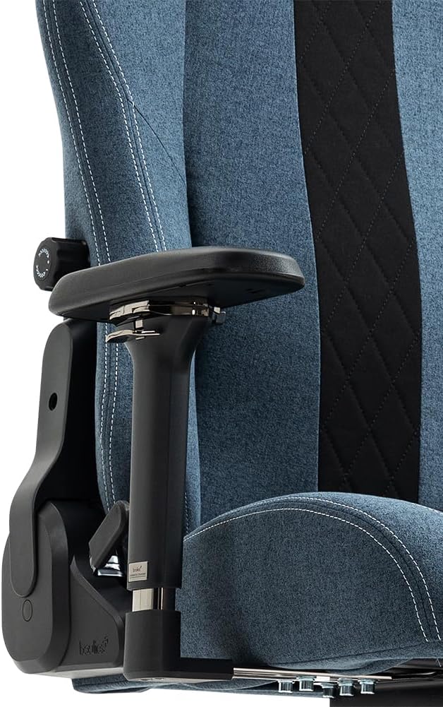 boulies Master Gaming Chair Ergonomic Office Chair for Adults with 4D Armrests Comfortable Computer Chair for Home with Adjustable 4-Way Built-in Lumbar Support (Slate Blue Max)