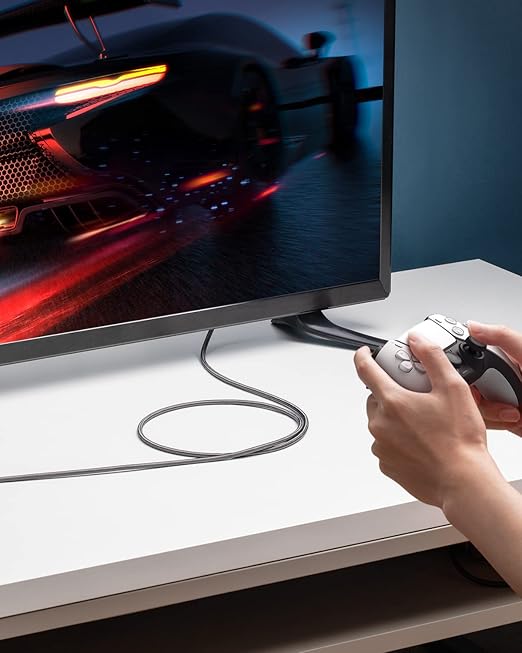 Anker 364 USB C Hub (10-in-1 Dual 4K HDMI) with Max 100W Power Delivery Dual 4K@60Hz HDMI Ports 4 USB-A and USB-C Data Ports &amp 8K@60Hz HDMI Cable Ultra High Speed 4K@120Hz 48Gbps 6.6 ft