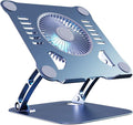 T628 Gaming Laptop Cooler Stand for W Large Air Fan Cooling Bracket Notebook Cooler Stand 360° Adjustable Tablets Pad Notebook Radiator