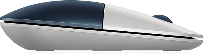 HP Z3700 Wireless Mouse Precise Sensor Blue LED Technology 1200 DPI 3 Buttons Scroll Wheel 2.4 GHz Wireless USB Receiver Included Practical and Comfortable Design Aqua Green