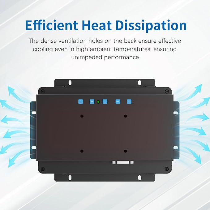 7 Inch Open Frame Touch Monitor PCAP 10-Point Touch Industrial Touchscreen Monitor with HDMI/VGA Interface Active Matrix TFT LCDLED Backlight with VESA Mount