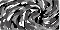 GutzyAiden Swirl Extended Extra Large Mouse Pad | Gaming Setup | Hybrid Polyester Fabric Top | Non-Slip Natural Rubber Base | 5mm Thick | Artic Swirl | XXL - 36 x 18 |