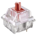 Ranked Cherry MX Key Switches for Mechanical Gaming Keyboards | Plate Mounted | MX1AL1NA (Cherry RGB Red 65 Pcs)