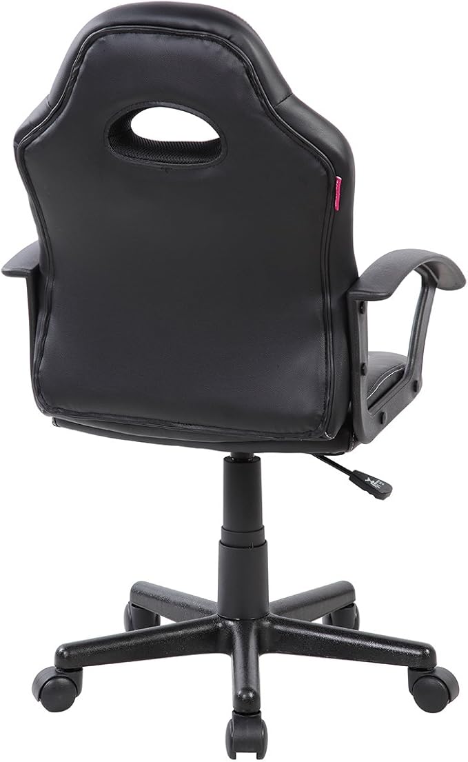 Techni Mobili Kid's Gaming and Student Racer Chair with Wheels Red 22D x 21.25W x 35.25H in