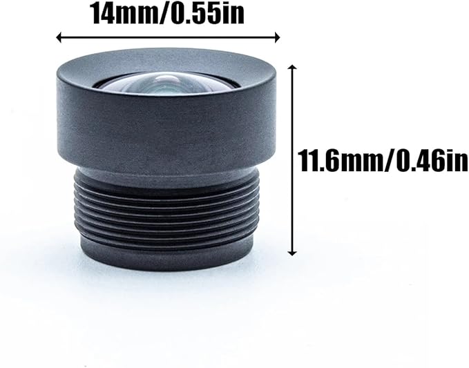 4040 HD 5MP M12 Mount Lens 2mm Focal Length 1 AR0238 2 IMX335 for IP and Security Camera