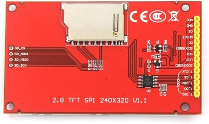 FainWan ILI9341 2.8 SPI TFT LCD Display Touch Panel 240X320 Module with PCB 5V/3.3V STM32 with Touch