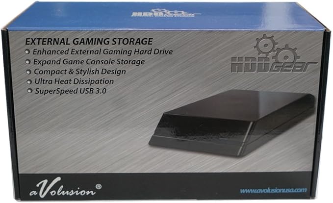 Avolusion HDDGear 8TB (8000GB) USB 3.0 External Gaming Hard Drive (for Xbox One Pre-Formatted) - 2 Year Warranty