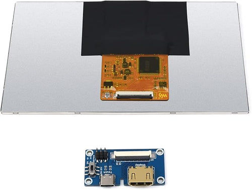 1024 × 600 Resolution 7inch IPS Display Integrated Thin and Light Screen for Raspberry PiJetson NanoWindows PCSupport Windows/Linux/Android System170° Wide Viewing Angle