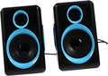 Mini Speaker USB 2.0 Laptop and Desktop Computer Speaker Compact Multimedia Home with Dc 5v Power for Office and Travel Use
