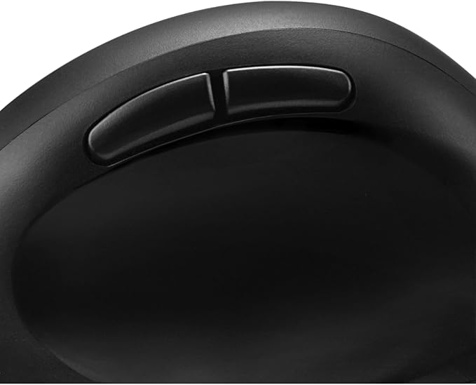 Adesso iMouse V10 Wireless Vertical Ergonomic Mini Mouse iMouse V10-2.4GHz 800/1200/1600 DPI Ergo Mice with 6 Buttons