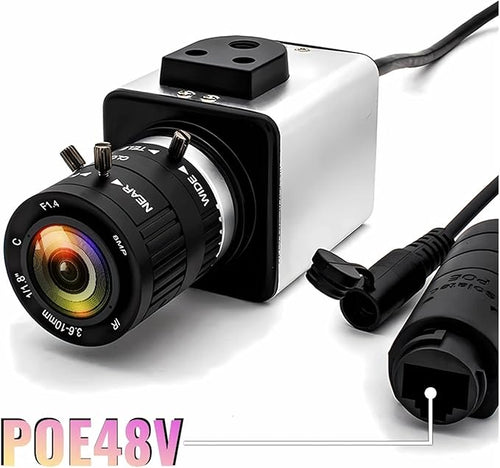 12MP IP Camera High Resolution 3840 3104 Mini POE Network Webcam 8MP 3mm Varifocal Manual Zoom HD UVC Webcam Module
