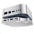 Mac mini M4 Dock No WiFi Interference PULWTOP Mac mini M4 Hub Stand with M.2 SSD Enclosure (SSD NOT Included) for Mac mini M4 and M4 Pro 2024 with 4K60Hz HDMI 3 x USB A 2.0 SD/TF 3.5mm Audio/Mic