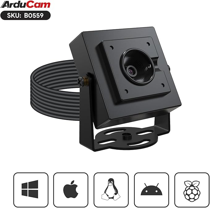 Arducam High Speed USB Camera Module 1080P/100fps 720P/180fps 480P/360fps Autofocus Lightburn Camera for Windows Linux