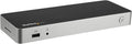 StarTech USB C Dock - Dual Monitor HDMI &amp DisplayPort 4K 30Hz - Laptop Docking Station 60W Power Delivery SD 4-Port USB-A 3.0 Hub GbE Audio - Thunderbolt 3 Compatible (DK30CHDDPPD)