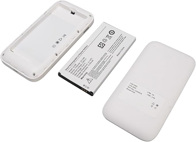 fosa 5G Mobile Hotspot Portable WiFi Router with 7100mAh Battery and WIFI6 Support for Travel Home Gaming Up to 16 Devices 2.77Gbps Speed IP67