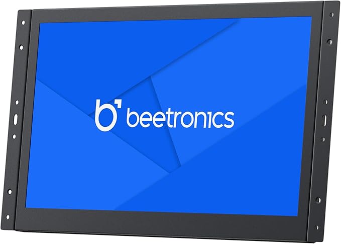 Beetronics 13-Inch Full HD IPS Monitor - Professional Industrial-Grade Display | HDMI VGA BNC RCA Inputs | Durable Metal Housing Matte Screen 24/7 Continuous Operation Wide Viewing Angle 13HD7M