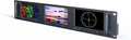 LILLIPUT RM-503S 3 X 5 inch Full HD 2RU Rack Mount Monitor 1920x1080 HDMI 2.0 3G-SDI Input and Output with Waveform and Vector Functions