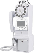 Video Guest Book Wedding Phone (Art Deco Wall-Mounted White)