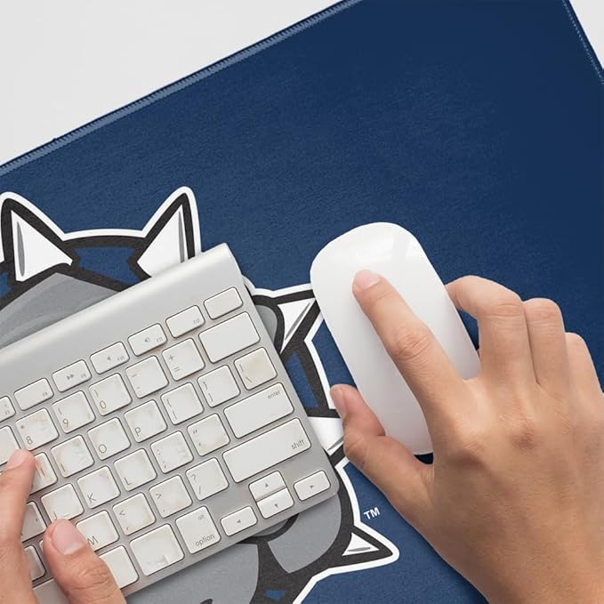 Southwestern Oklahoma State University Primary Logo Large Gaming Mouse Pad Desk Mat with Stitched Edges Non-Slip Base for Gamer Home and Office 31.5 x 15.7