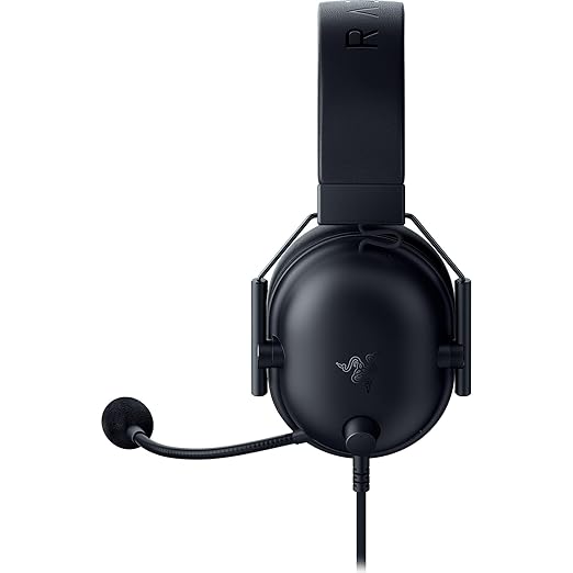 Razer BlackShark V2 X PlayStation Gaming Headset: 50mm Drivers - Cardioid Mic - Lightweight - Comfortable Noise Isolating Earcups - for PS5 Xbox Series X PC Switch via 3.5 mm Audio Jack - Black