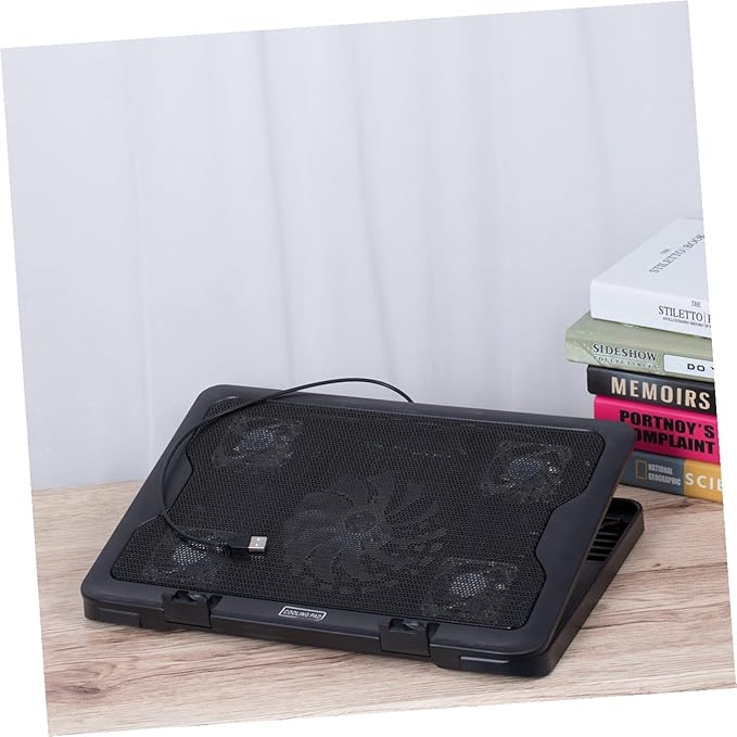 Notebook Cooler Laptop Cooling Pad with USB Fans Energy-Saving Heat Dissipation Portable Stand for Efficient Cooling and Easy Installation