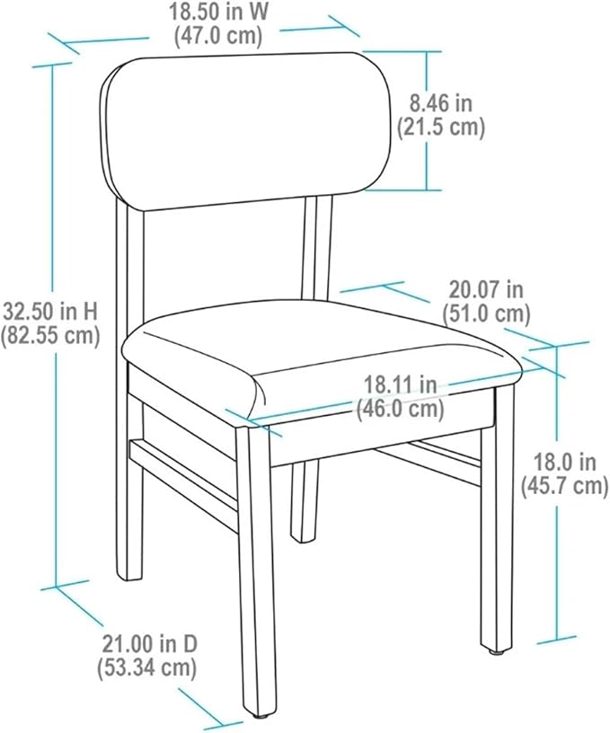 Adjustable Office Computer Chair with Armrest 1pcs Curved Backrest Solid Rubberwood Frame Dining Chairs Cream and OliveGreen Color(Cream)