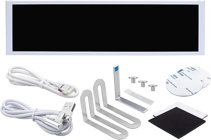 9.2Inch USB Secondary Screen Portable 9.2Inch Extended Screen for Desktop Computers Aluminum Housing Interactive Touch Panel Desktop Monitor Layout
