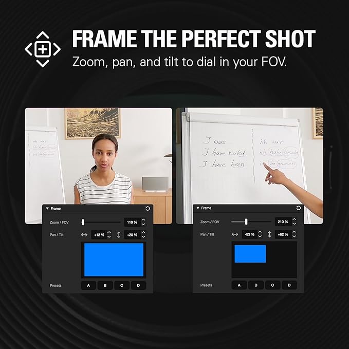 Elgato Facecam MK.2 – Premium Full HD 1080p Webcam for Streaming Gaming Video Calls Recording HDR Enabled Sony Sensor PTZ Control – Works with OBS Zoom Teams and More for PC/Mac