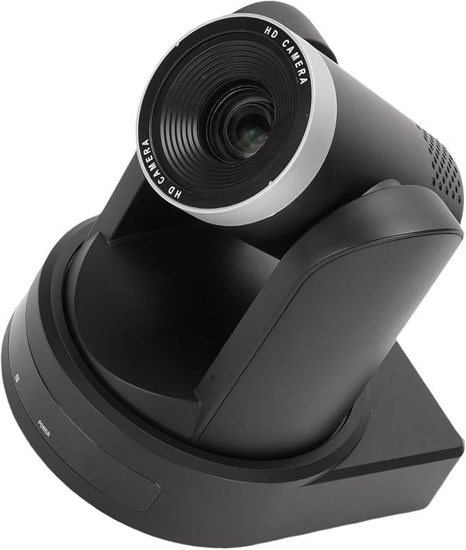 Conference Room Camera System 1080P HD PTZ Camera with 12X Optical Zoom and AI Auto Tracking for Online Video Conference and Streaming (US Plug)