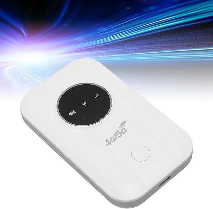 Portable WiFi Router with 4G LTE a Portable WiFi Hotspot with 300Mbps Transfer Rate USB C Power Supports B1/B3/B5/B40 for Camping/RV