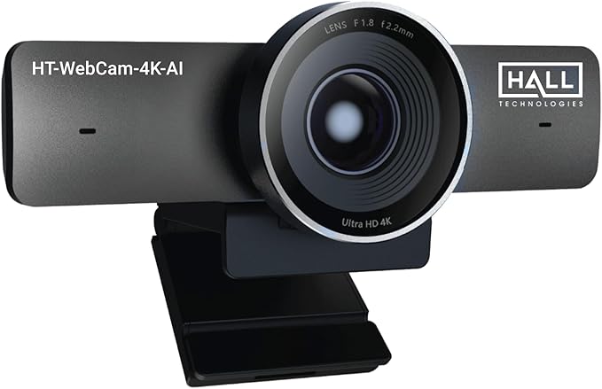 Hall Technologies HT-WFH-KIT (Work for Home Kit - 4K AI Enabled Auto Framing Camera and Smart Docking Speakerphone)
