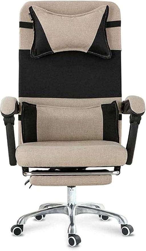 Office Chair Gaming Chair Boss Chair Steel Frame High Back Mesh Swivel Chair with Footrest Recliner Computer Chair Waist Support Seat Chair (Color : I) Needed