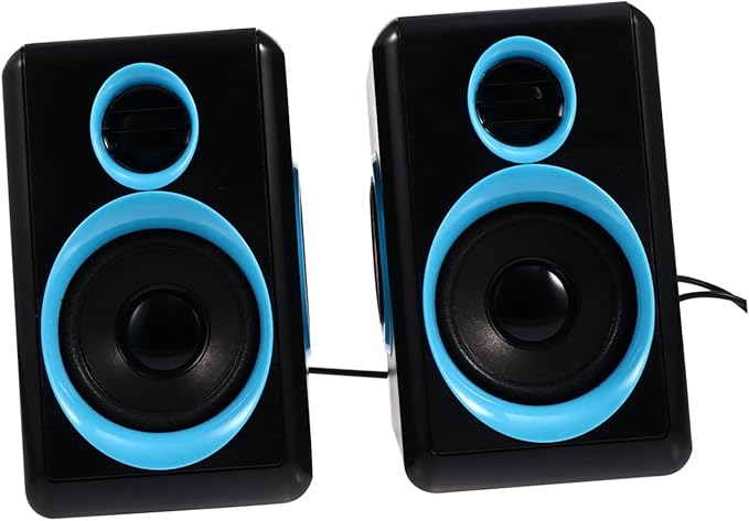 USB 2.0 Mini Desktop Computer Speakers Surround Sound Multimedia Loudspeaker Box for Laptop PC Home Office Dc 5v Power