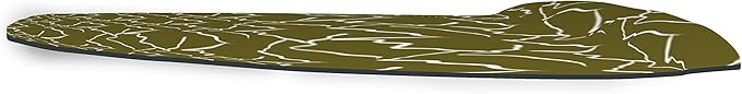 Ergonomic Mouse Pad with Wrist Rest Digital Printed Mouse Mat for Tendon Sheath Problems Non-Slip Base for Office and Home Size: 20 x 23 cm