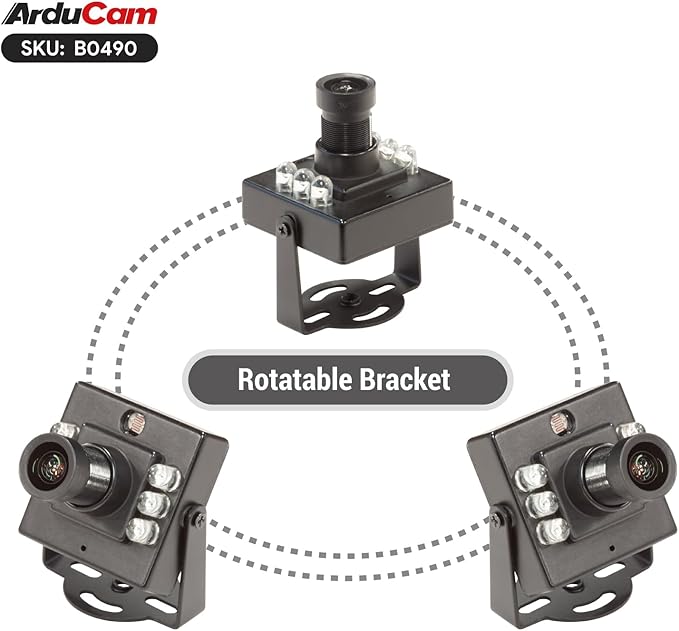 Arducam 1080P Day &amp Night Vision USB Camera for Computer 2MP Automatic IR-Cut Switching All-Day Image USB2.0 IMX462 Webcam Board with 940nm IR LEDs for Windows Linux Android and Mac OS