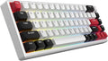 ARBITER Polar 65 - CNC Magnetic Gaming Keyboard w Rapid Trigger Hall Effect Switches CNC Aluminum Frame Rapid Trigger 65% Compact Bright RGB Dual-Shot PBT Keycaps - Ronin Red - Gin
